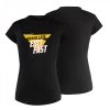 SHIMA T-SHIRT CODZIENNY FASTER LADY BLACK